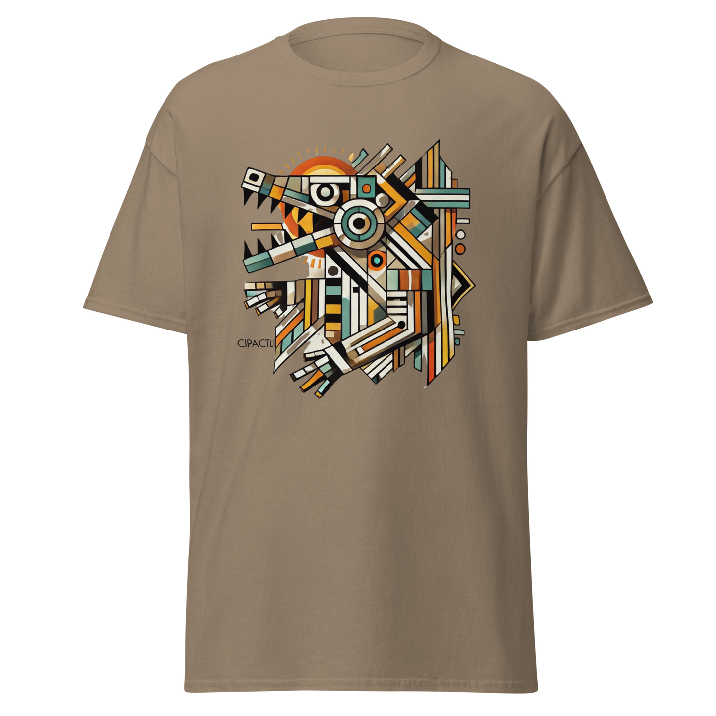 Cipactli (Crocodile) - Cubism