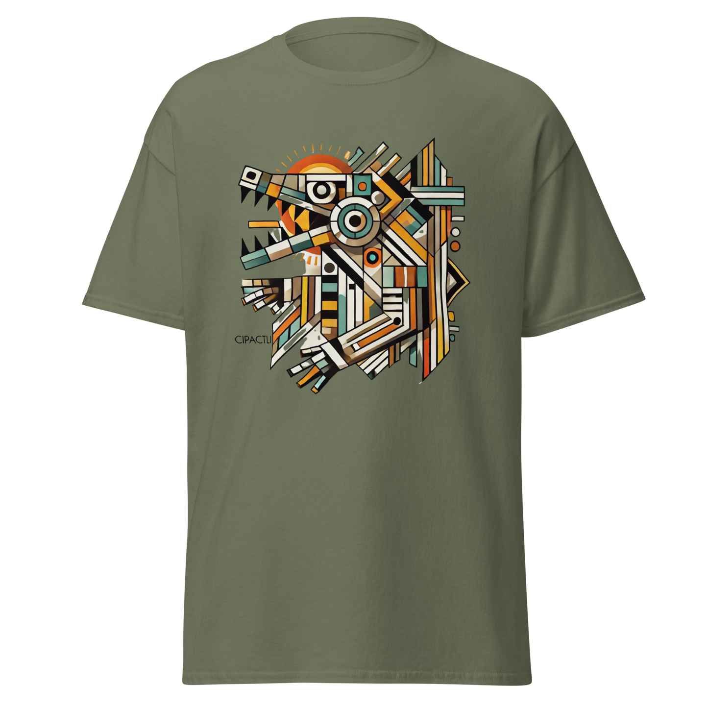 Cipactli (Crocodile) - Cubism
